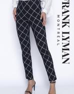 Frank Lyman slanke stretch pantalon zwart wit ruitje maat 36, Kleding | Dames, Broeken en Pantalons, Overige kleuren, Verzenden