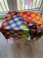 Kleurrijke Omslagdoek / Sjaal Zonneprint, Ophalen of Verzenden, Zo goed als nieuw