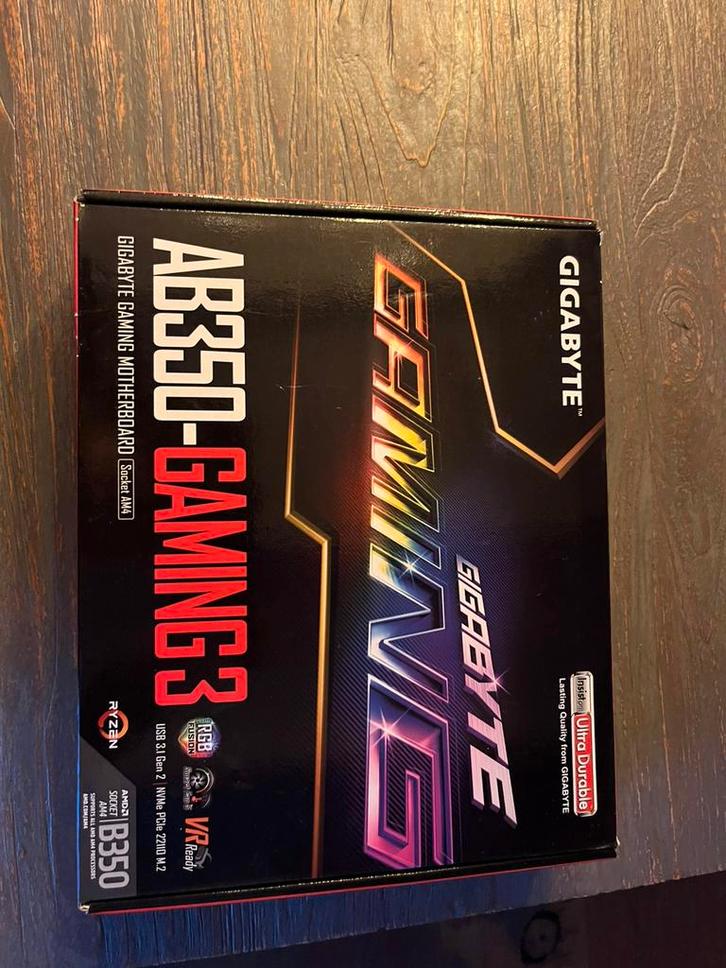 GIGABYTE GA-AB350-GAMING 3, Computers en Software, Moederborden, DDR4, Ophalen of Verzenden
