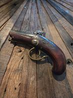 Antiek Pistool  voor 1870 vrijgesteld, Ophalen of Verzenden