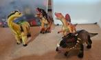 4 grote zachte plastic dino's, Ophalen, Zo goed als nieuw, Beeldje of Figuurtje