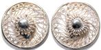 Schitterende Sterling Zilver Zeeuwse Knop Oorbellen Clips, Sieraden, Tassen en Uiterlijk, Antieke sieraden, Verzenden, Zilver