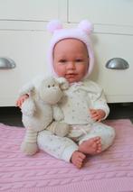 schattige reborn levensechte poppen haartjes/kaal,en jongen, Ophalen of Verzenden, Zo goed als nieuw, Babypop