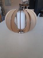 Commode lamp glas hout Eglo - nieuwst., Ophalen, Zo goed als nieuw, Glas, Minder dan 50 cm