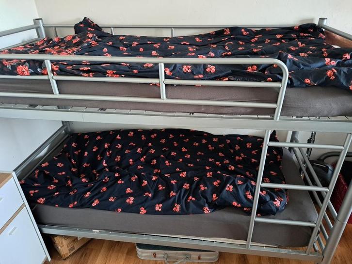Stapelbed 90 200, Kinderen en Baby's, Kinderkamer | Stapelbedden en Hoogslapers, Gebruikt, Stapelbed, Ophalen
