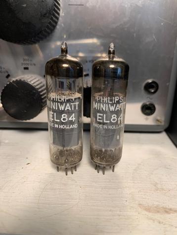 EL84 philips eindbuizen  beschikbaar voor biedingen