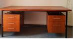 Bureau buro vintage XL, Huis en Inrichting, Bureaus, Gebruikt, Ophalen, Bureau