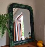 Spiegel riviera maison zwart groen boho vintage stijl, Huis en Inrichting, Woonaccessoires | Spiegels, Minder dan 50 cm, Ophalen of Verzenden