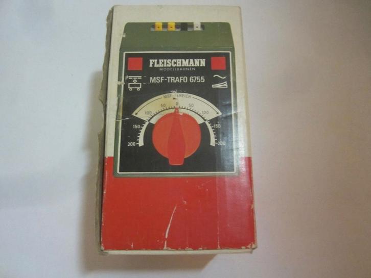 fleischmann trafo 6755, Hobby en Vrije tijd, Modeltreinen | H0, Gebruikt, Transformator of Voeding, Gelijkstroom of Wisselstroom