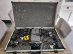 Professionele standverlichting 5x50W in flightcase, Gebruikt, Halogeen (gloei)lamp, Overige fittingen, Ophalen