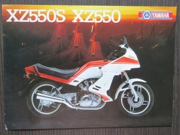 Folder Yamaha XZ 550 / XZ 550 S - 1983 beschikbaar voor biedingen