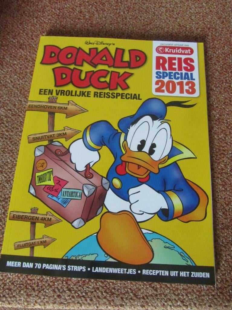 Donald duck reisspecial 2013 uitgave kruitvat, Boeken, Eén stripboek, Ophalen of Verzenden, Nieuw