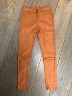 Gave D-Zine cognacbruine coated jeans, mt 152!, Nieuw, Meisje, Ophalen of Verzenden, Broek