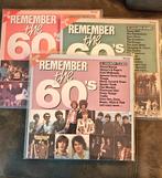 3 x dubbel lp Remember the 60's, Cd's en Dvd's, Vinyl | Pop, Ophalen of Verzenden, 1960 tot 1980, Gebruikt, 12 inch