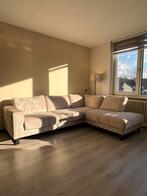 Beige Hoekbank - Vlek Verzekering tot 2029, Ophalen, 250 tot 300 cm, Hoekbank, Driepersoons