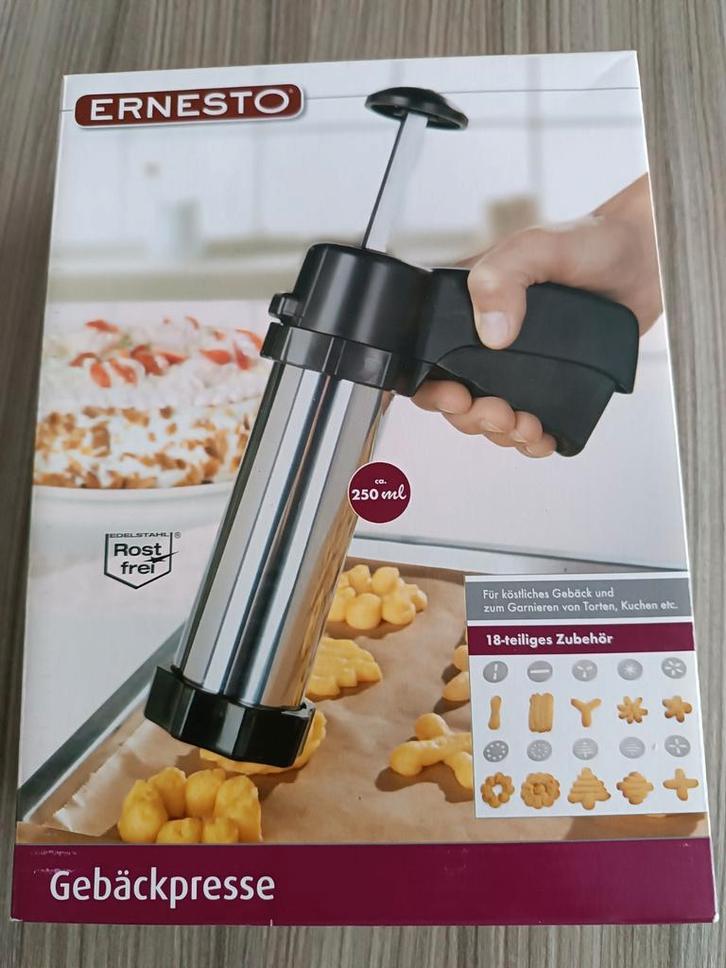 Nieuwe Gebakspers - Koekjes en Taartdecoratie, Huis en Inrichting, Keuken | Keukenbenodigdheden, Nieuw, Ophalen of Verzenden