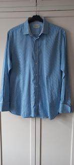 Ted Baker overhemd maat L zgan, Ted Baker, Blauw, Ophalen of Verzenden, Zo goed als nieuw