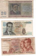 Bankbiljetten België, Verzamelen, Overige Verzamelen, Ophalen of Verzenden, Gebruikt