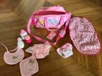 Baby Born luiertas + accessoires, Ophalen of Verzenden, Zo goed als nieuw, Babypop