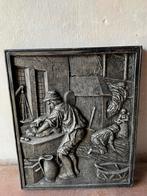 Zinken kunstplaat het bakken van brood, Antiek en Kunst, Ophalen