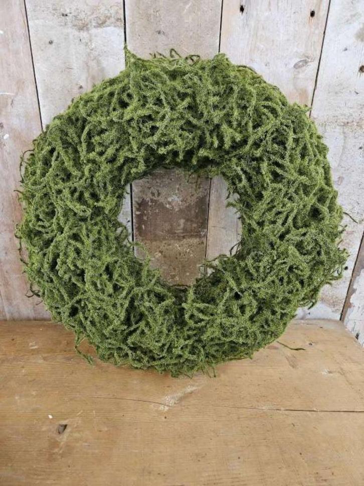 mos,asparagus krans ``WOONWINKEL RUSTIEK``, Huis en Inrichting, Woonaccessoires | Kransen, Nieuw, Ophalen of Verzenden