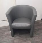 Grijze Fauteuil, Huis en Inrichting, Banken | Bankstellen, Ophalen, Overige materialen, Eenpersoons, Minder dan 75 cm