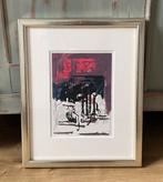 Abstract Work Miguel Ybanez 2005 zeefdruk, Ophalen of Verzenden