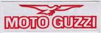 Moto Guzzi stoffen opstrijk patch embleem #8, Verzenden, Nieuw