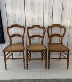 3 antieke Franse stoelen Louis Philippe, Antiek en Kunst, Ophalen