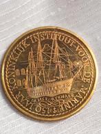 Penning 150 jaar Koninklijk Instituut voor de Marine 1978, Postzegels en Munten, Penningen en Medailles, Ophalen of Verzenden