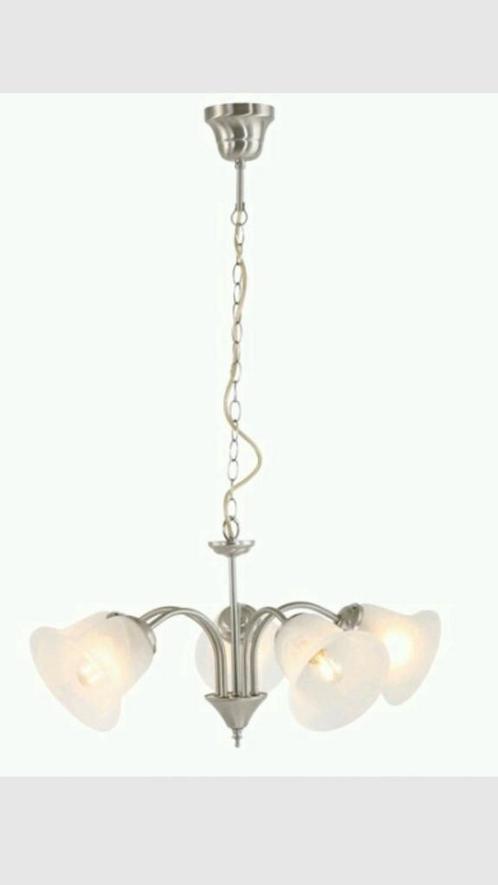 Hanglamp 5 lichts. Nieuw in doos!, Huis en Inrichting, Lampen | Kroonluchters, Nieuw, Metaal, Ophalen of Verzenden