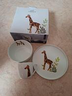 Kinder servies set met giraf, Ophalen, Nieuw, Overige stijlen, Porselein