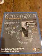 Laptop slot met koolstof staalkabel Kensington ComboSaver., Ophalen of Verzenden, Nieuw, MacOS
