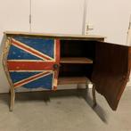 Union Jack Dressoir / commode - massief mahonie -TTM Wonen, TTM Wonen, Meubels – (Perzische) Tapijten en Woonaccessoires, Met deur(en)