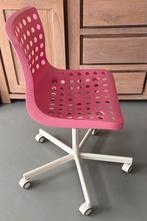 IKEA bureaustoel Sporren, Huis en Inrichting, Bureaustoelen, Ophalen, Zo goed als nieuw, Roze, Bureaustoel
