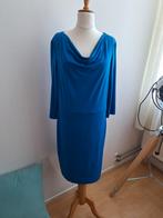 Kobaltblauw gevoerd Esprit watervalhals jurkje maat L, Kleding | Dames, Jurken, Blauw, Maat 42/44 (L), Ophalen of Verzenden, Zo goed als nieuw