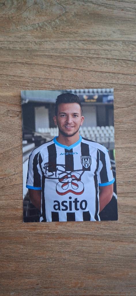 Spelerskaart met handtekening; Brahim Darri # Heracles, Verzenden, Nieuw, Overige binnenlandse clubs, Spelerskaart