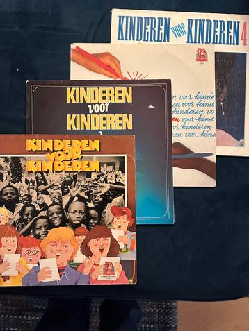 LPs Kinderen voor Kinderen 1 t/m 4 beschikbaar voor biedingen