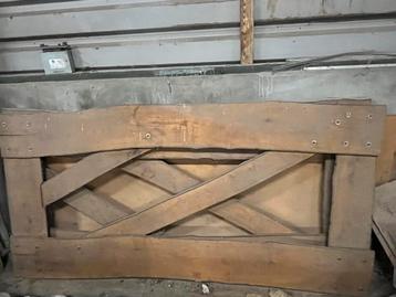 Houten Tuinpoort - Landelijke Stijl beschikbaar voor biedingen