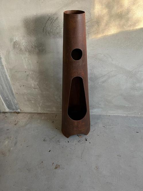 NIEUW: Tuinhaard van prachtig roestkleur, Tuin en Terras, Tuinhaarden, Nieuw, Ophalen