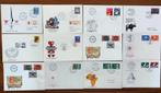 Zwitserland, 12 special editions enveloppen, gestempeld, Verzenden, Envelop