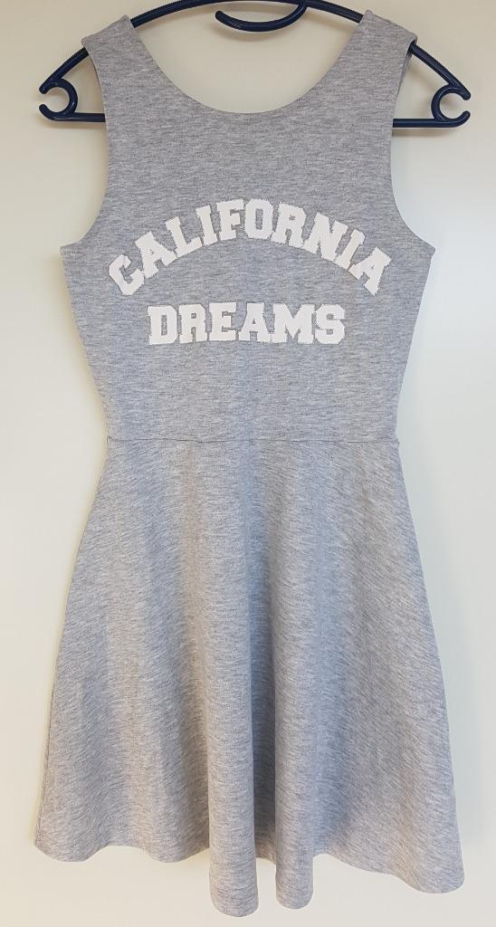 Jurk grijs maat 158 / 164 H&M Nieuw, Kinderen en Baby's, Kinderkleding | Maat 158, Nieuw, Meisje, Jurk of Rok, Ophalen of Verzenden