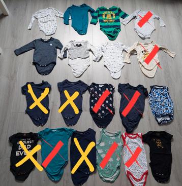 Rompers maat 74 jongen 74/80 romper lange mouwen beschikbaar voor biedingen