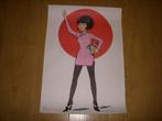 Mooie poster van stripfiguur Yoko Tsuno, Dupuis, Verzamelen, Ophalen of Verzenden, A1 t/m A3, Overige onderwerpen, Rechthoekig Staand