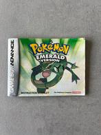 Pokémon Emerald Handleiding - Game Boy Advance, Gebruikt, 1 speler, Ophalen of Verzenden, Role Playing Game (Rpg)