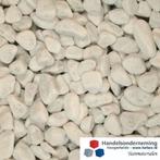 Carrara grind italiaanse witte ronde siergrind deco tuin pad, Tuin en Terras, Overige materialen, Verzenden, Wit, Nieuw