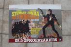 filmaffiche James Stewart Firecreek Henry Fonda filmposter, Rechthoekig Liggend, Ophalen of Verzenden, Zo goed als nieuw, A1 t/m A3