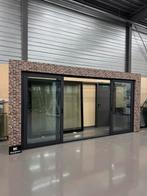 Volledig geïsoleerd Aluminium Schuifpui Actie prijs, 225 cm of meer, Ophalen of Verzenden, 150 tot 225 cm, Inclusief glas