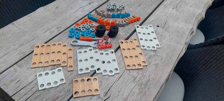 Janod Brico'kids bouwset compleet (50-delig), Kinderen en Baby's, Speelgoed | Educatief en Creatief, Ophalen of Verzenden