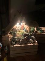 Schitterende 21 delige Kerstgroep, Ophalen of Verzenden, Gebruikt